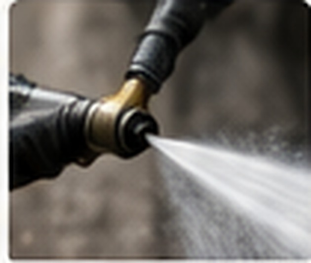 Power washing spray