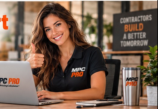 MPC PRO support representative at a computer giving a thumbs up
